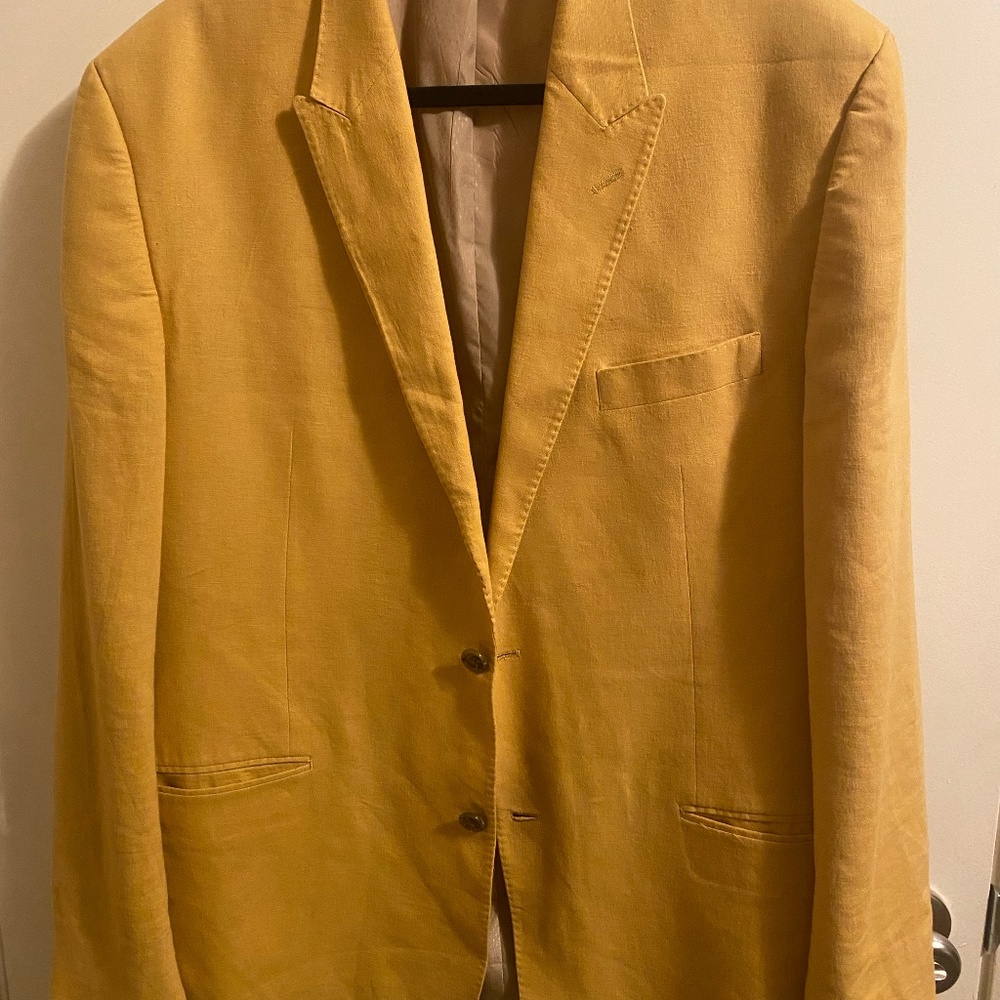 Sean John Yellow Sports Coat